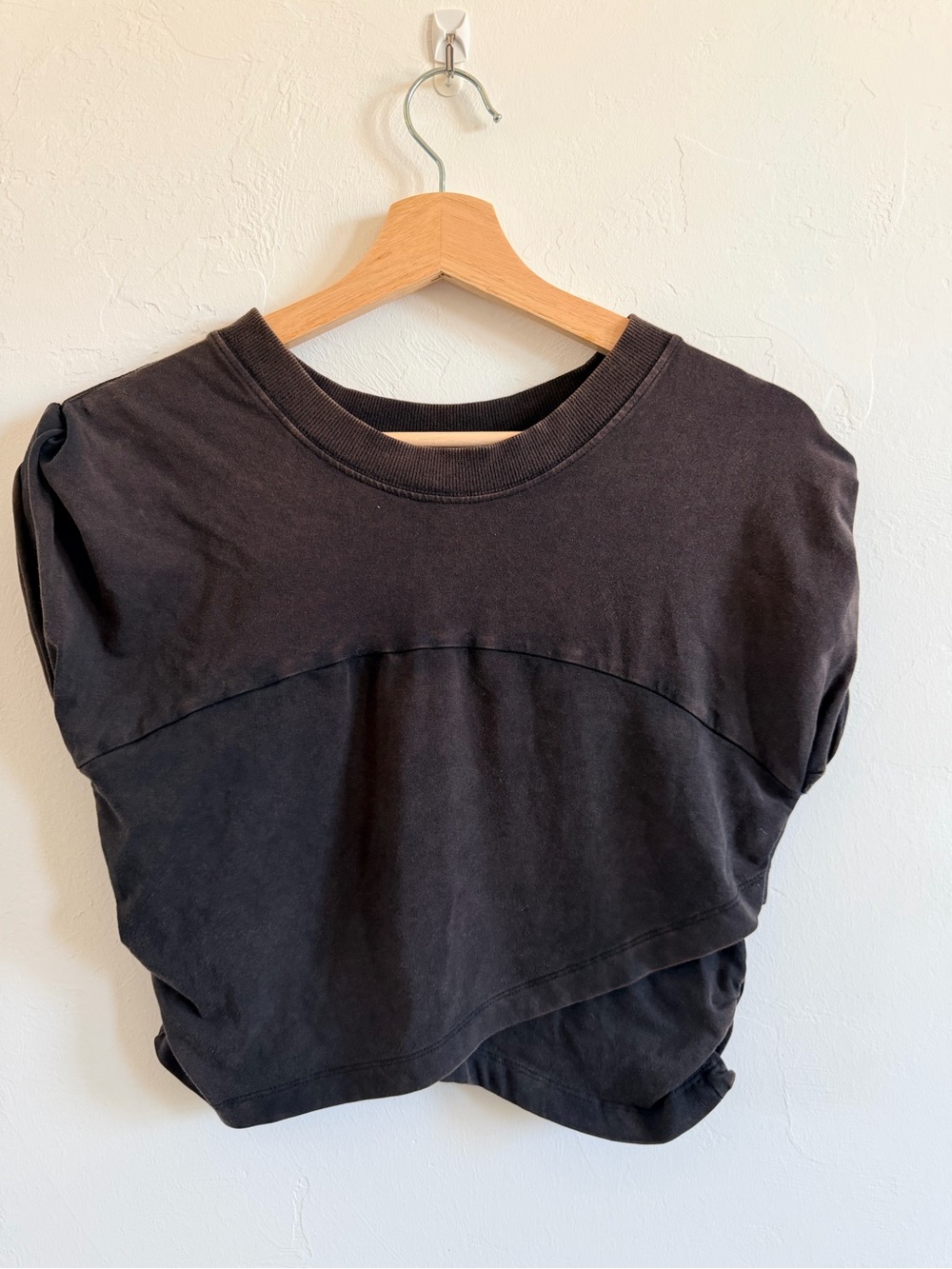 FP Movement by Free People Black Layered Crop Top